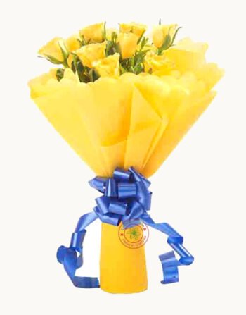 Bouquet of 20 Yellow Roses